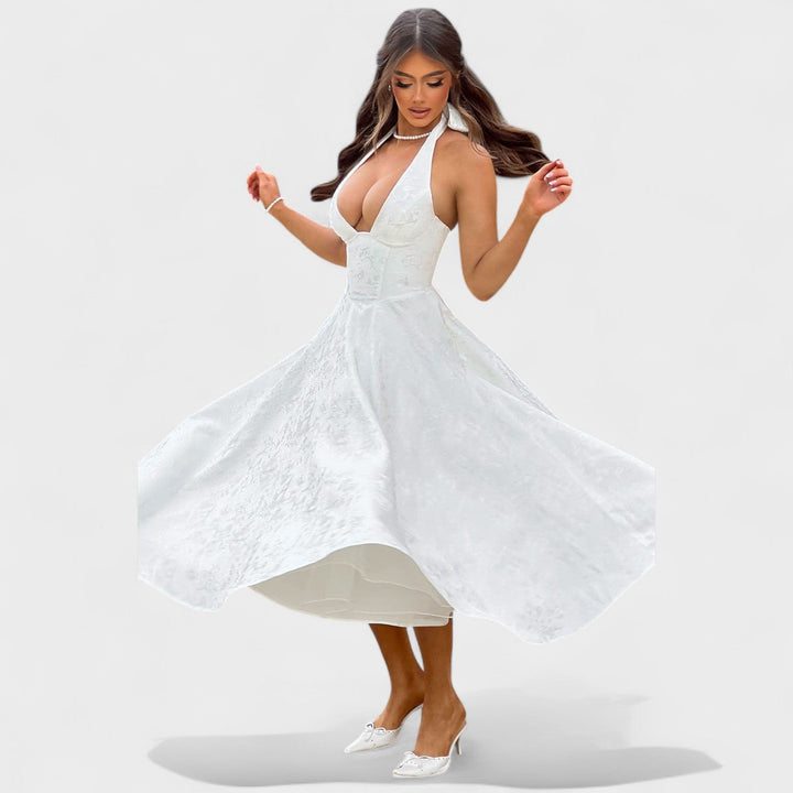 Efi - Robe midi texturée