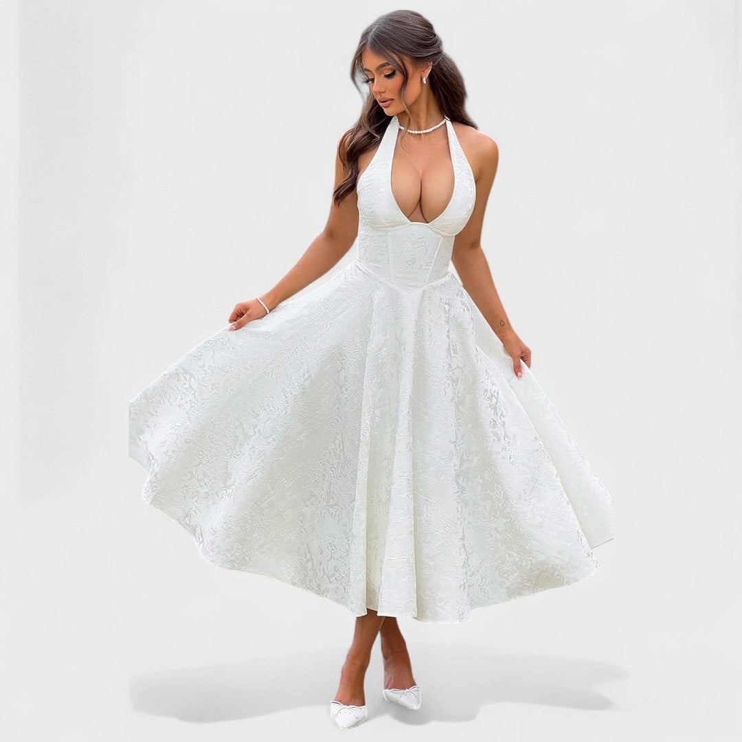 Efi - Robe midi texturée