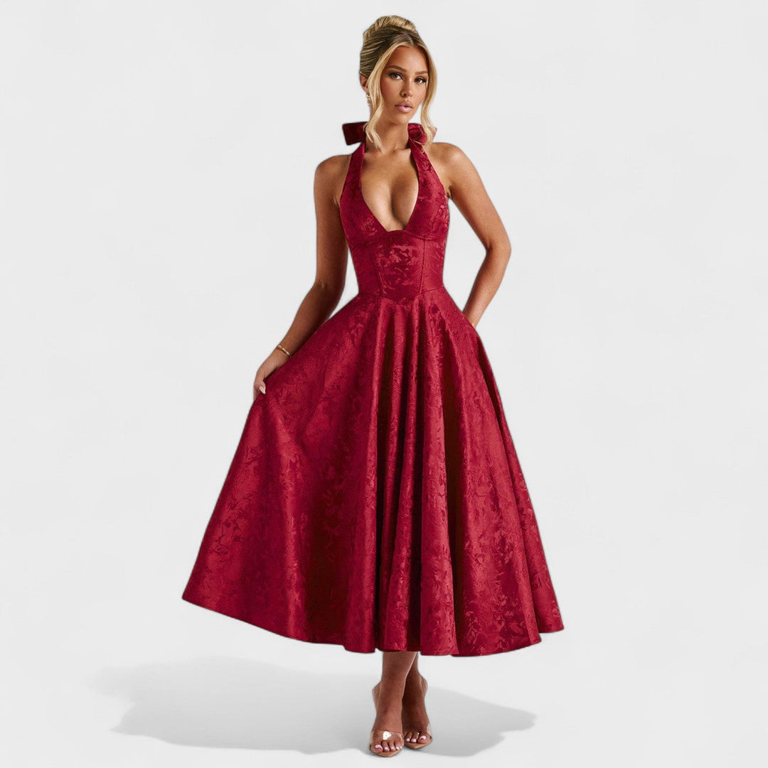 Efi - Robe midi texturée