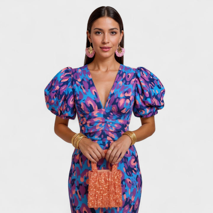Lília - Robe Feu Tropical