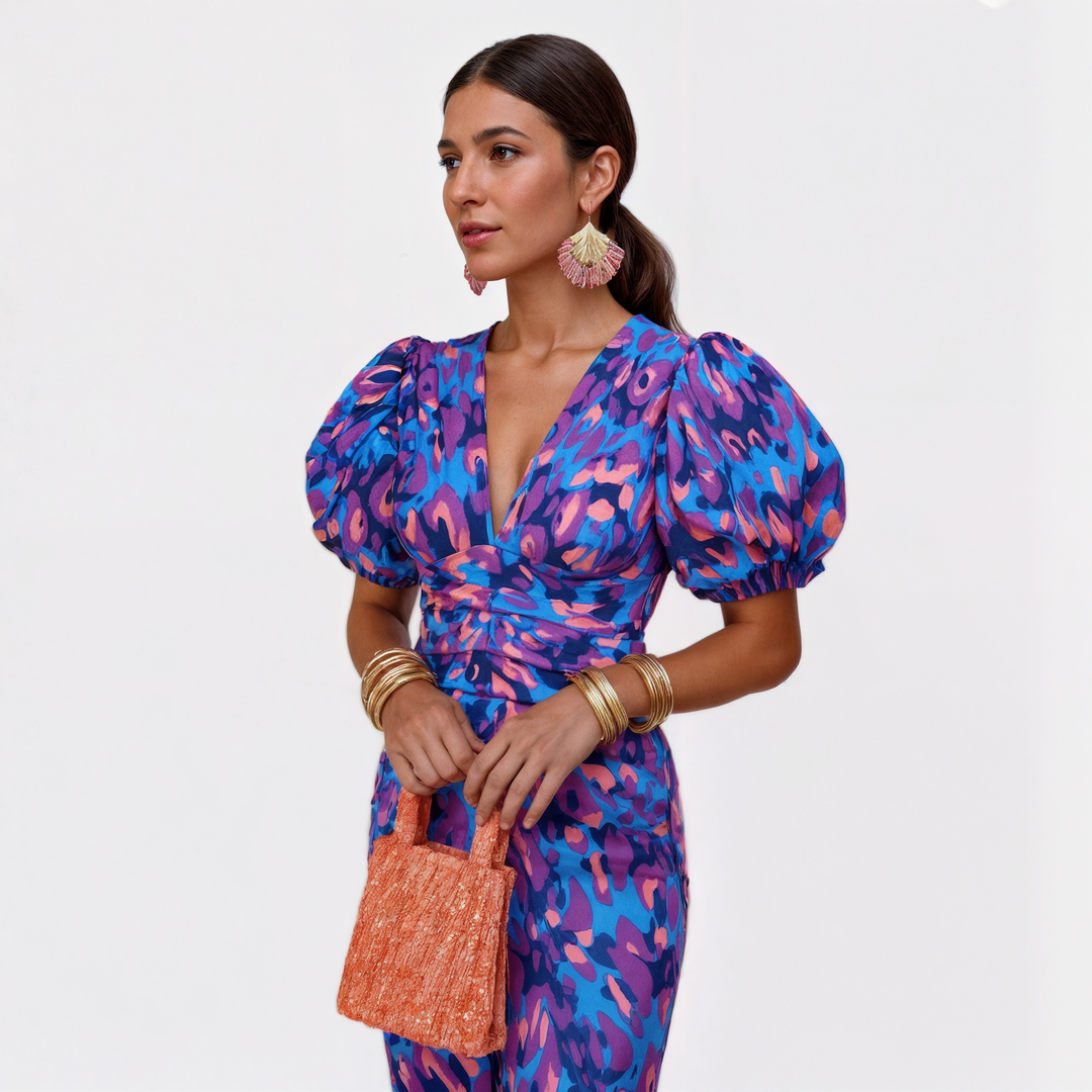 Lília - Robe Feu Tropical