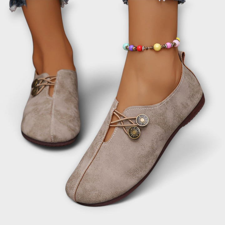Ballerines en Cuir