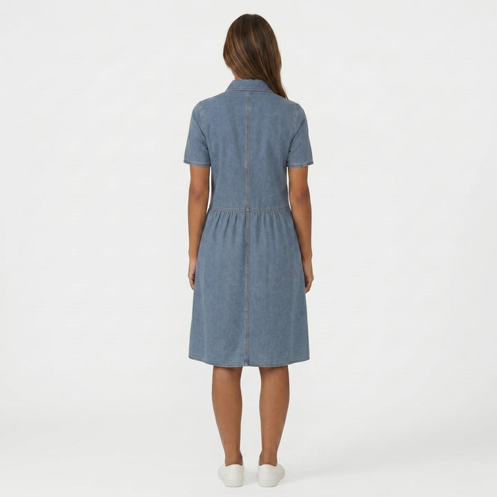 Isabela – Robe décontractée en denim