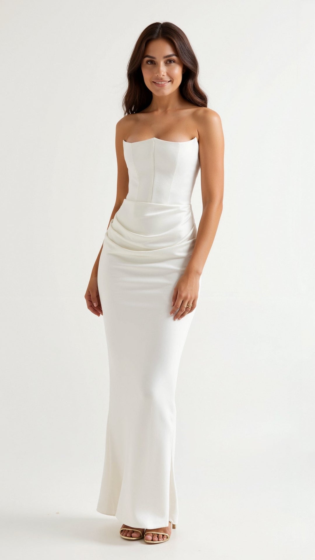 Esmeralda - Robe longue avec corsage