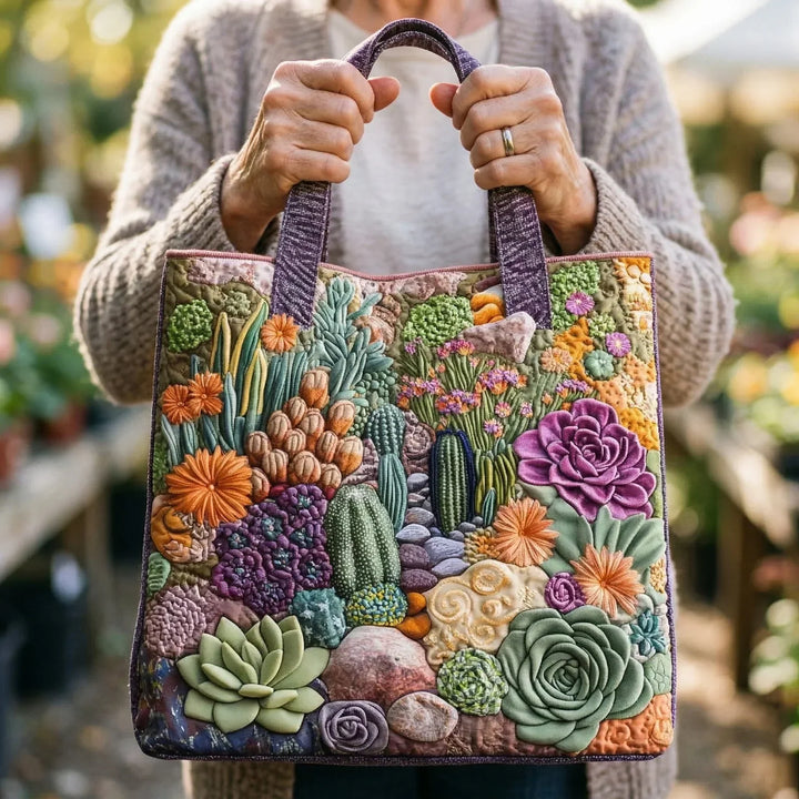 Sac Artisanale - Jardin de Succulentes