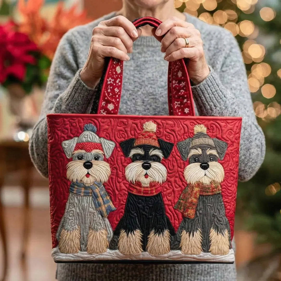 Sac Artisan - Trio de Schnauzers