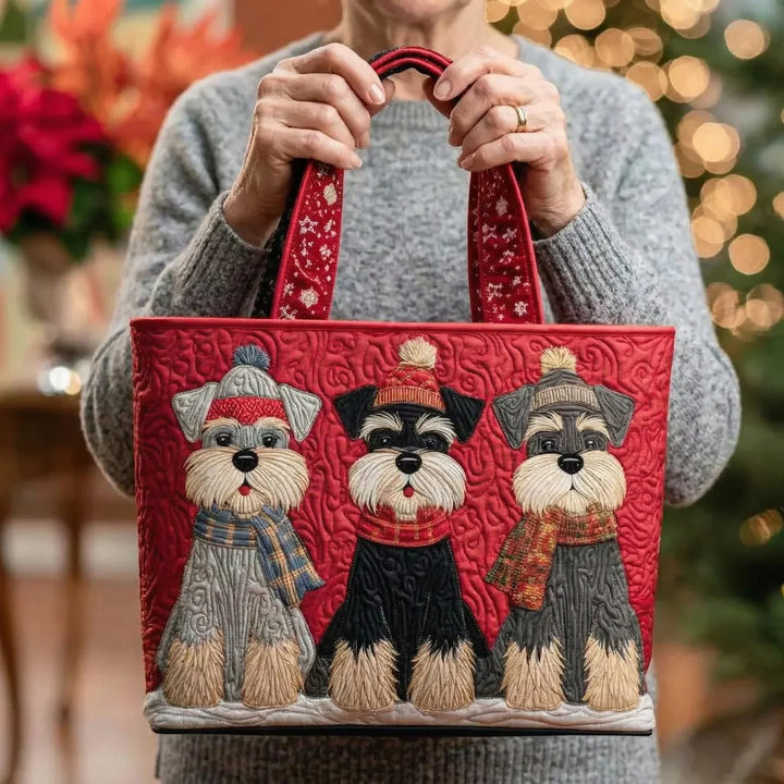 Sac Artisan - Trio de Schnauzers