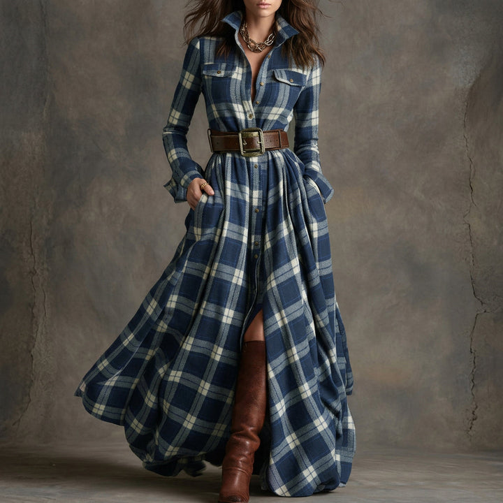Mariana - Robe Chemise avec Ceinture