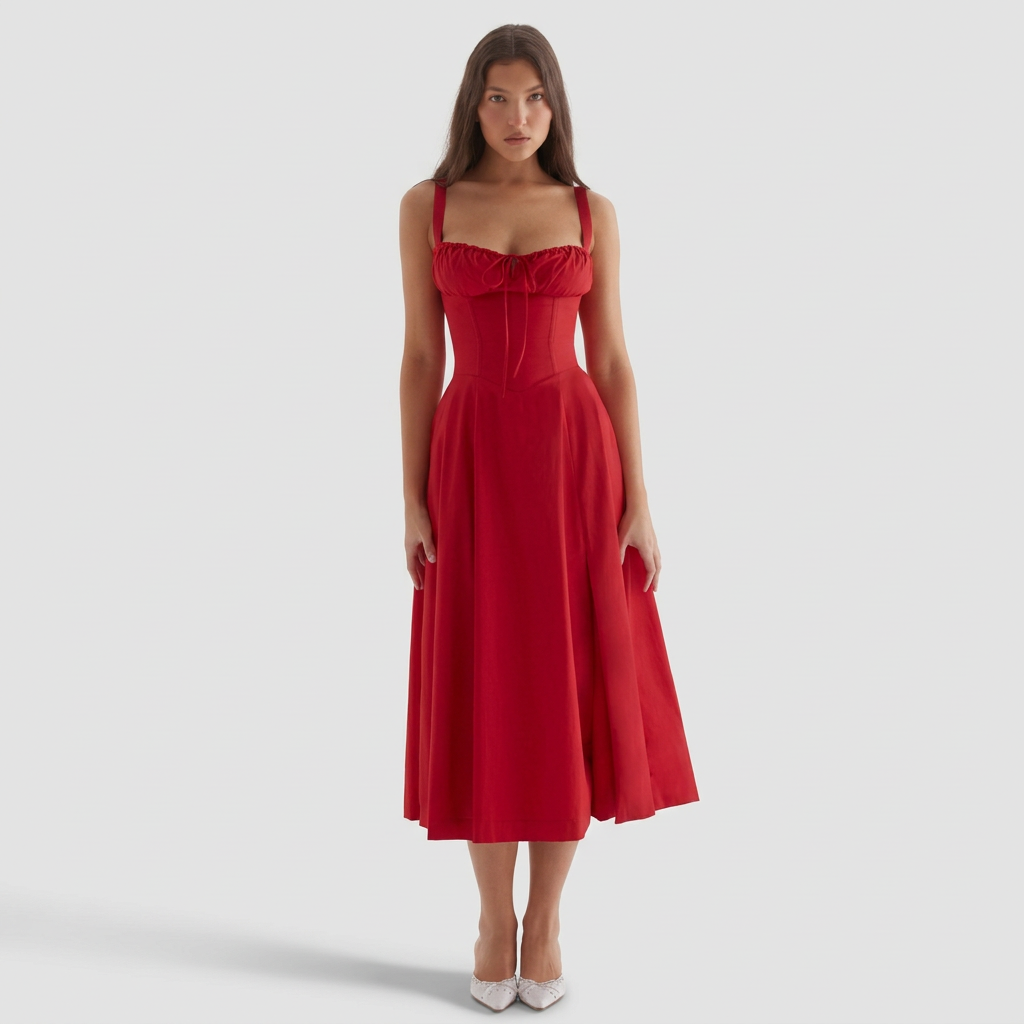 Luana - Robe Maxi Élégante