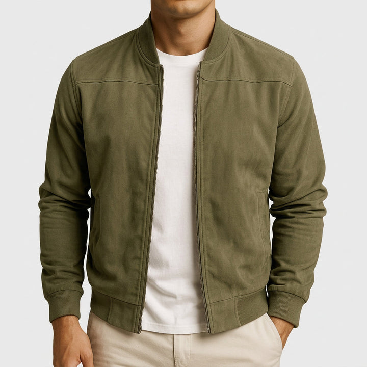 André - Veste Légère en Suédine