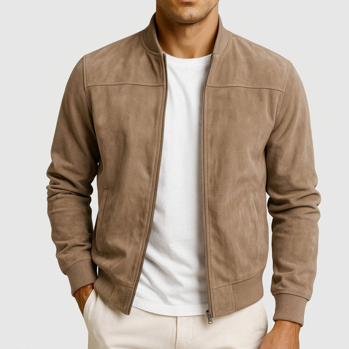 André - Veste Légère en Suédine