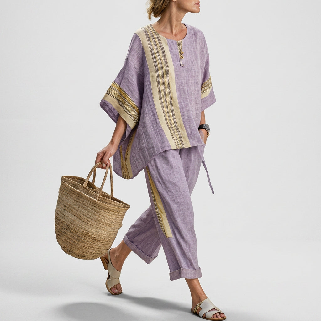 Lorena - Ensemble Boho Lin et Bambou