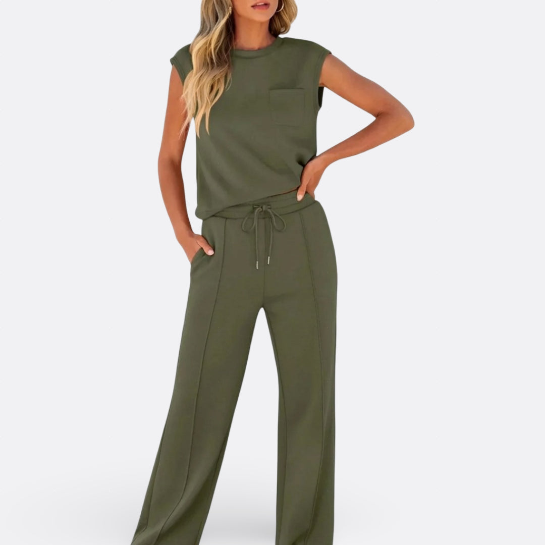 Íris - Ensemble Décontracté en Tissu Doux Lounge