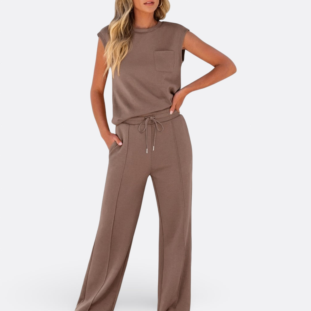 Íris - Ensemble Décontracté en Tissu Doux Lounge