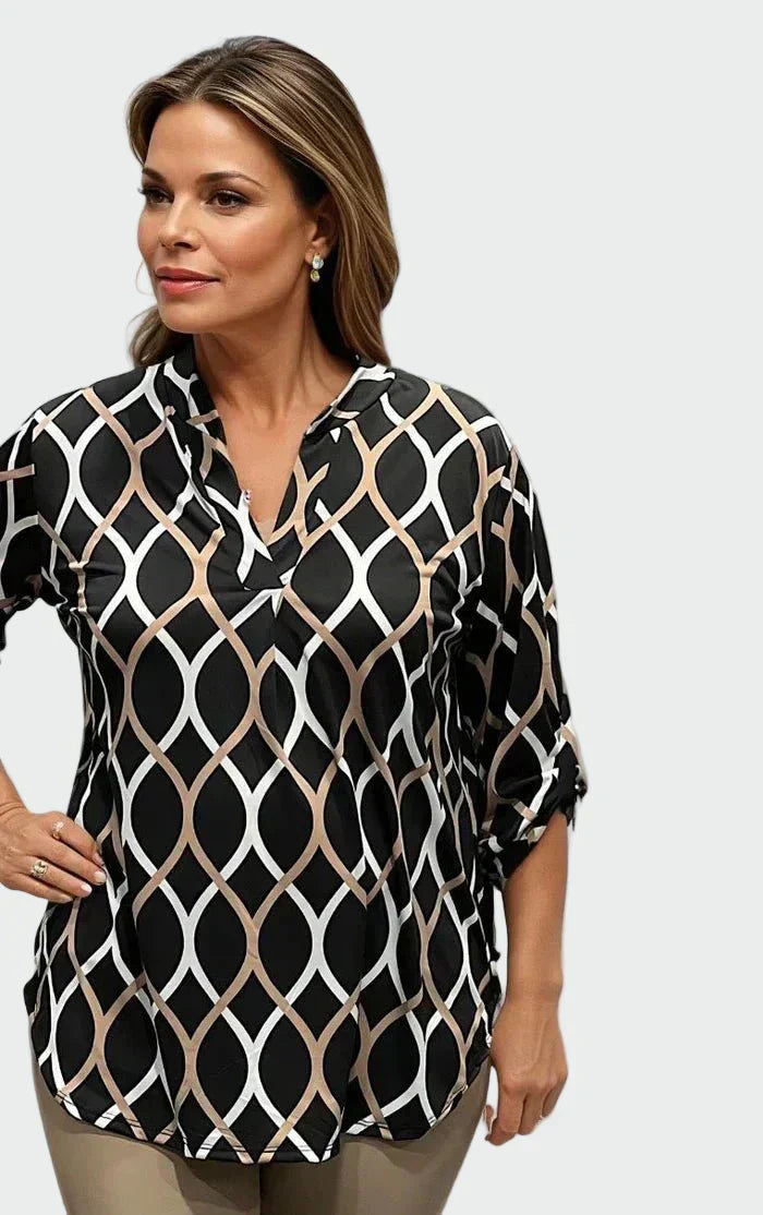 Chemise décontractée à manches longues