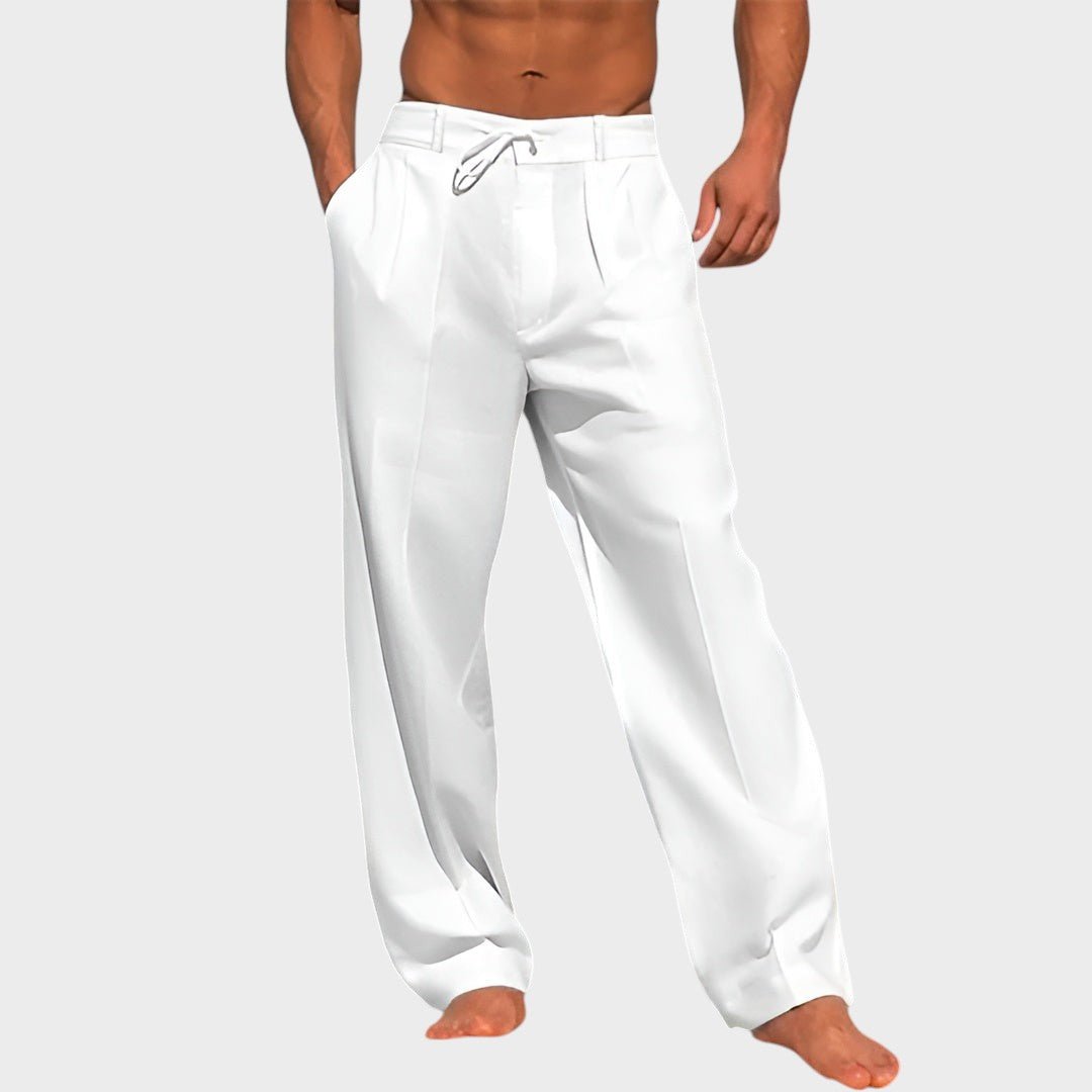 Samuel - Pantalons en lin légers et stylés pour l'été