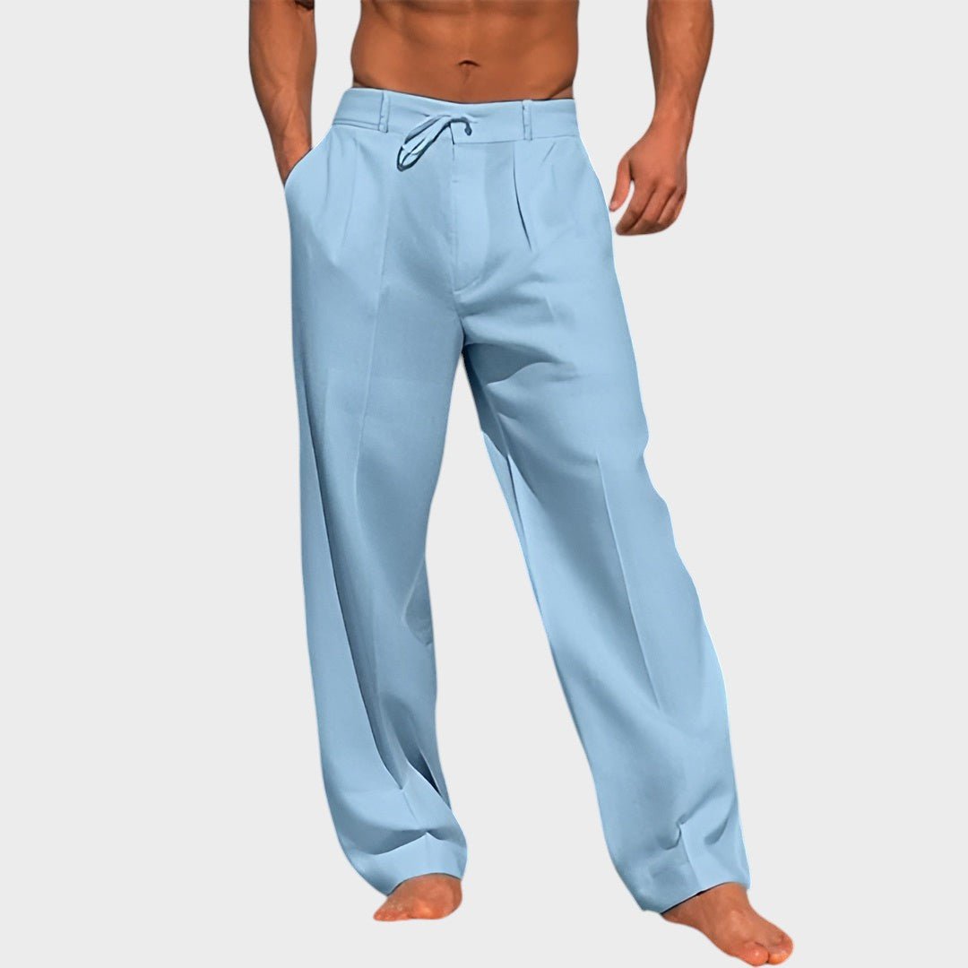 Samuel - Pantalons en lin légers et stylés pour l'été