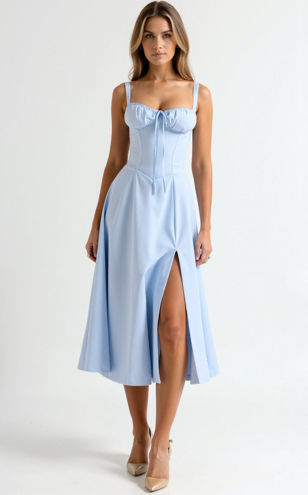 Júlia - Robe Midi Élégante