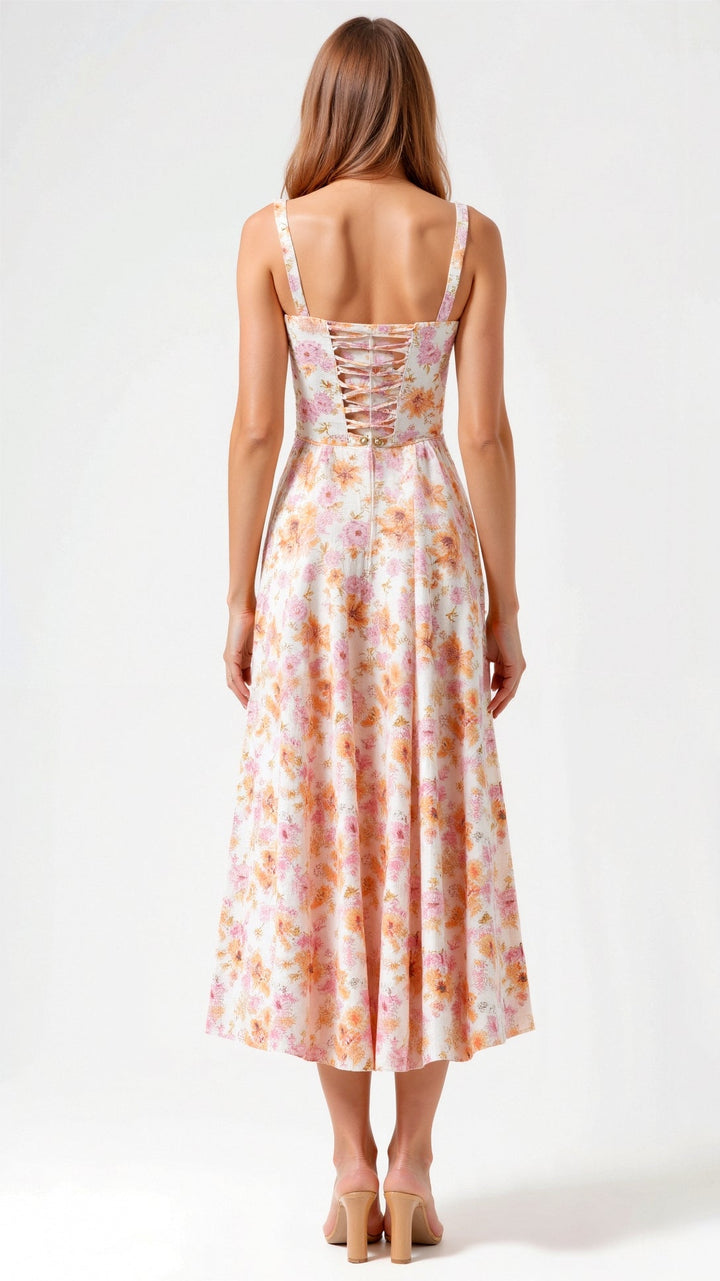 Júlia - Robe Midi Élégante