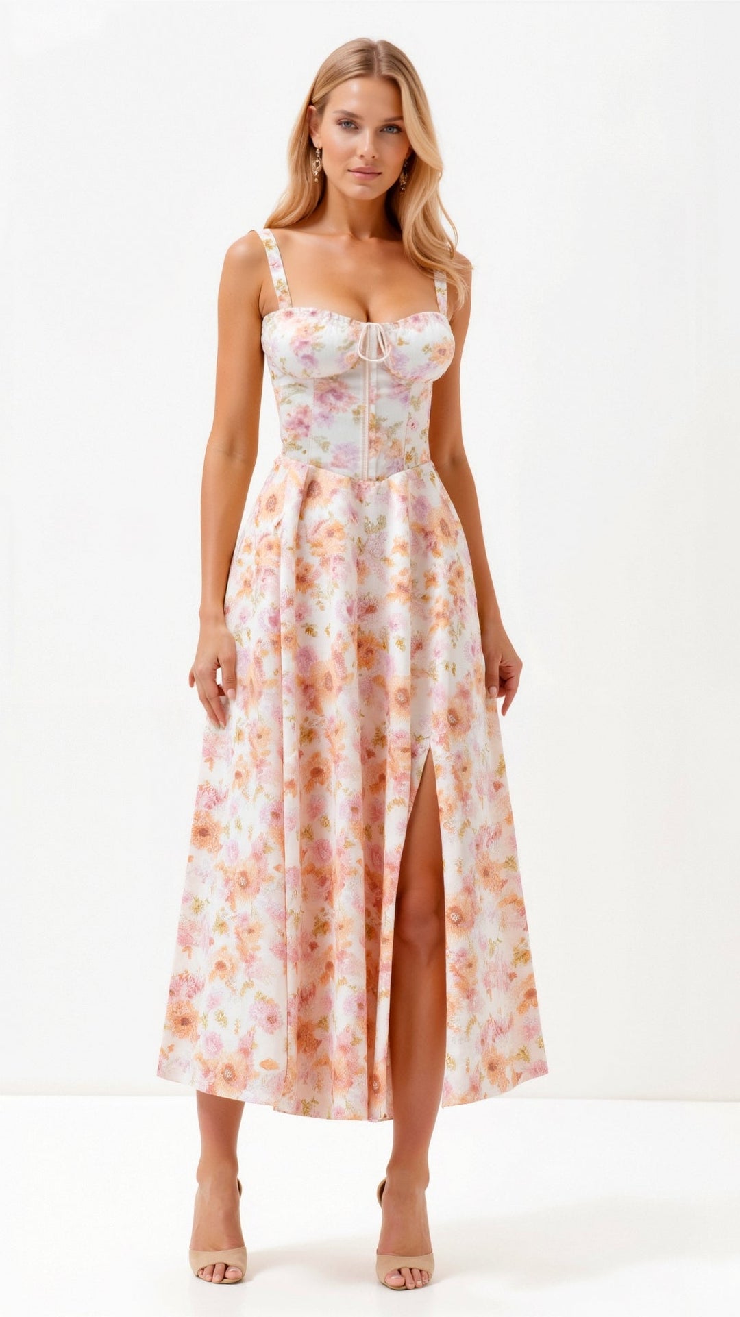 Júlia - Robe Midi Élégante