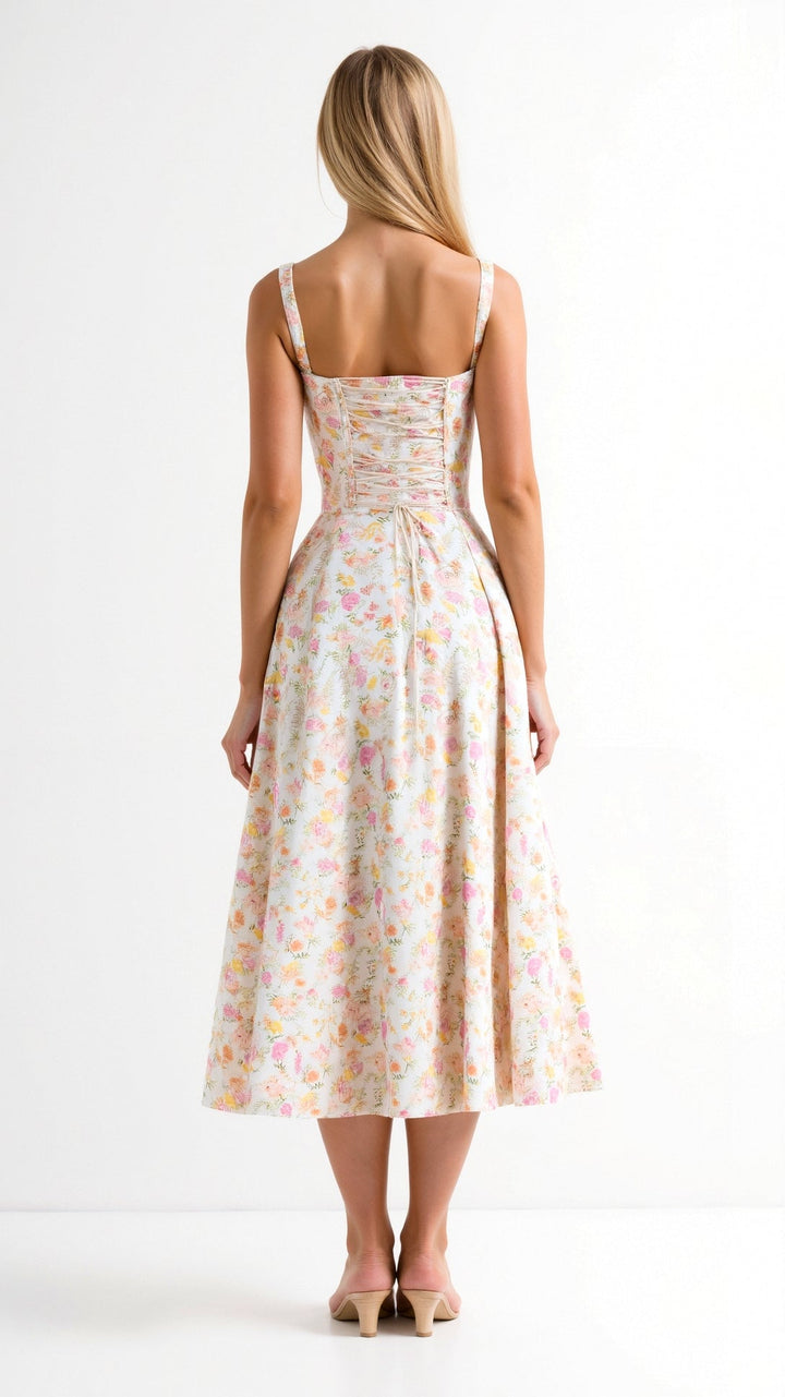 Júlia - Robe Midi Élégante