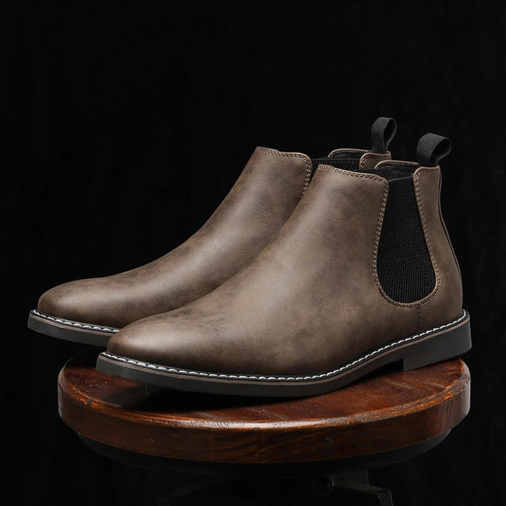 Dinis - Bottines Chelsea en Cuir