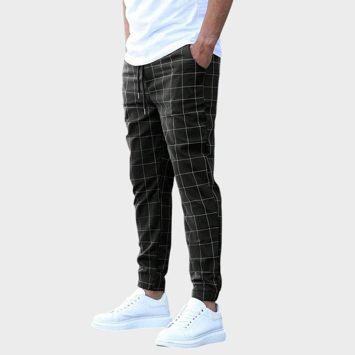 Mário - Pantalons de jogging à rayures stylisées