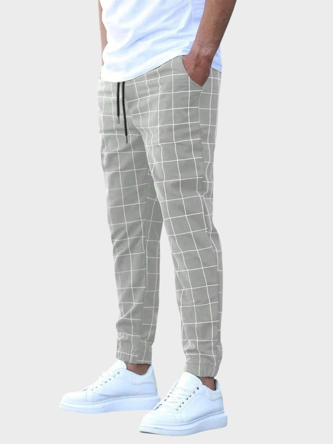 Mário - Pantalons de jogging à rayures stylisées