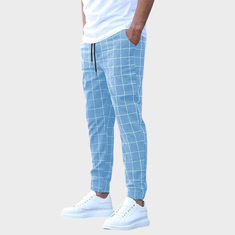 Mário - Pantalons de jogging à rayures stylisées