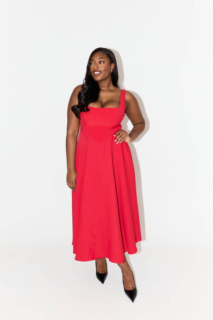 Amélia - Robe Midi Intemporelle