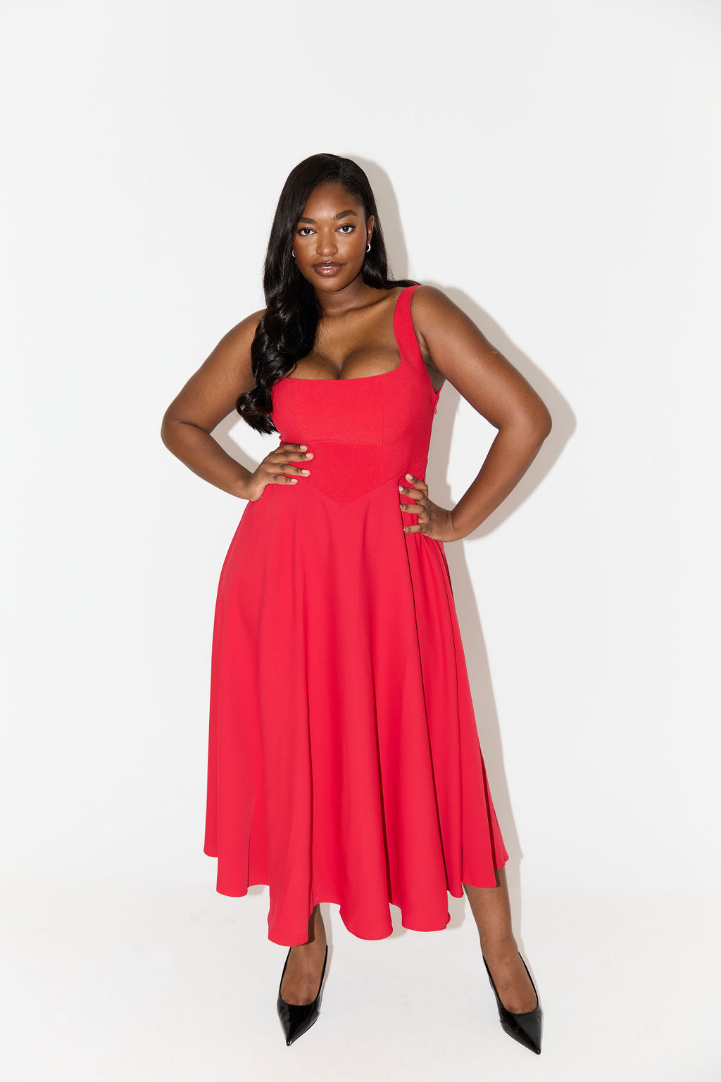 Amélia - Robe Midi Intemporelle