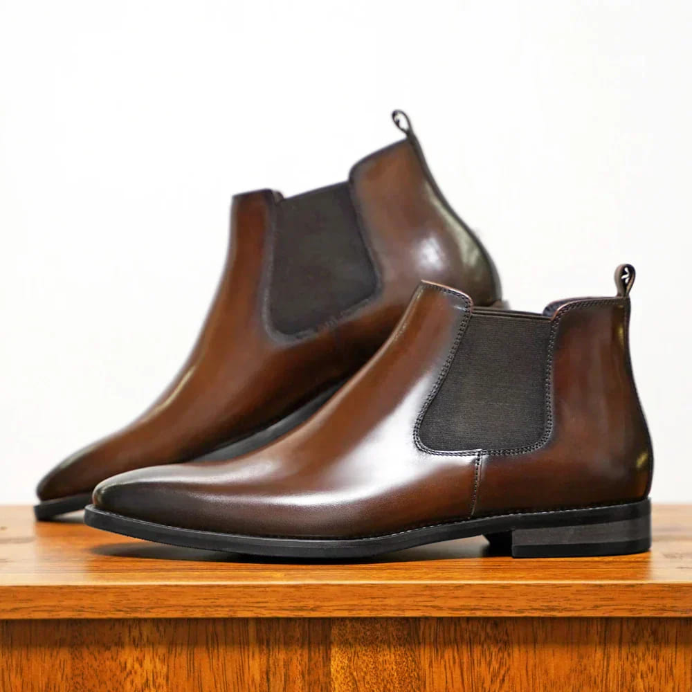 Pedro - Bottines Chelsea en Cuir