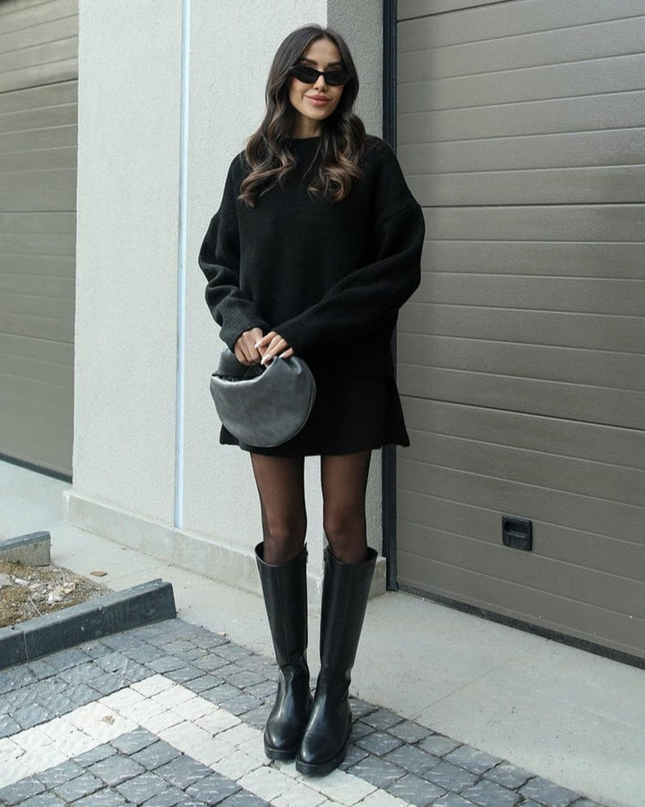 Lara - Ensemble en Maille Automne