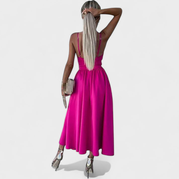 Cielo - Robe Midi avec Ouverture