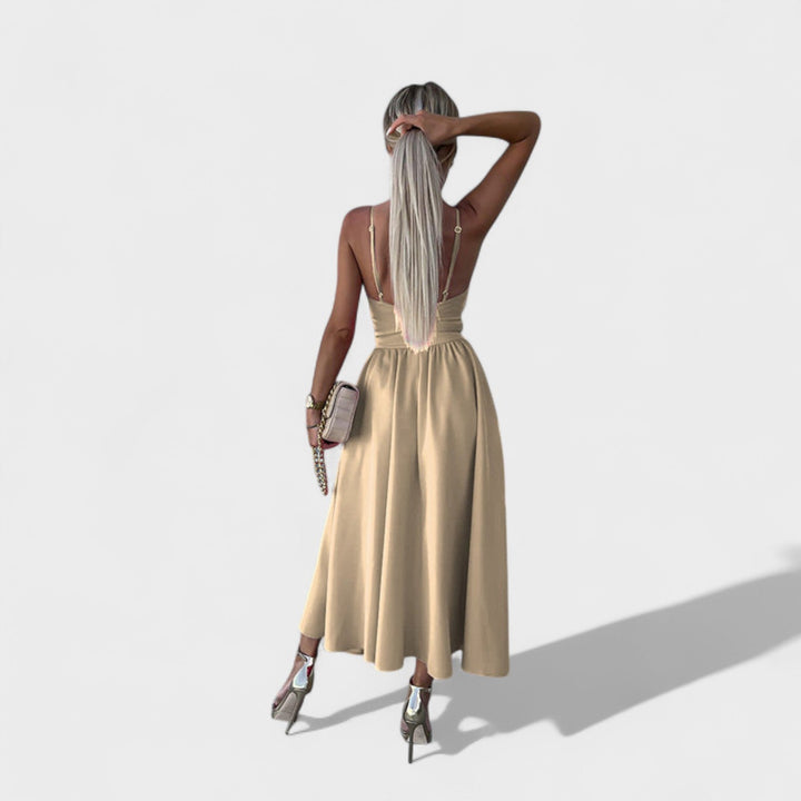 Cielo - Robe Midi avec Ouverture