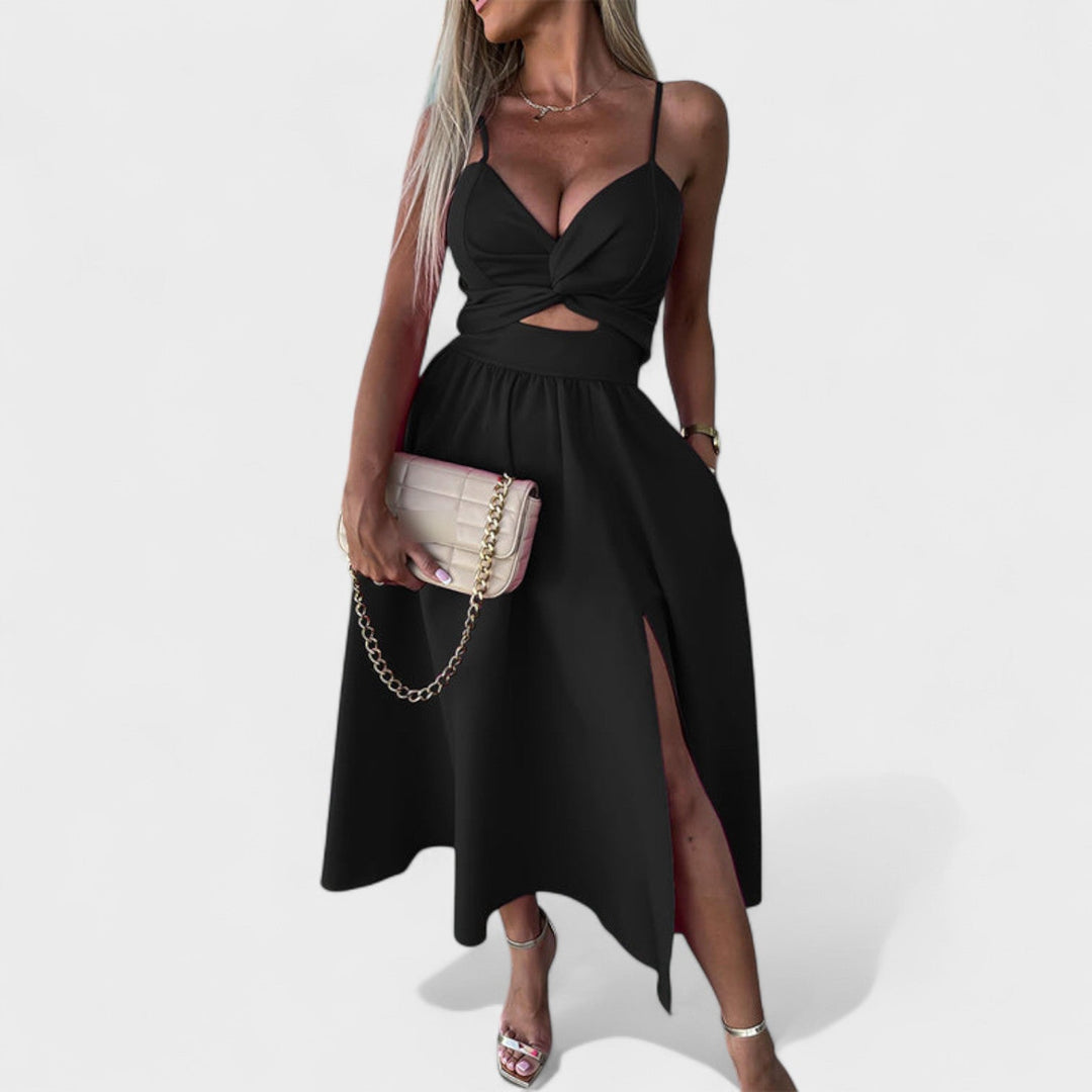 Cielo - Robe Midi avec Ouverture