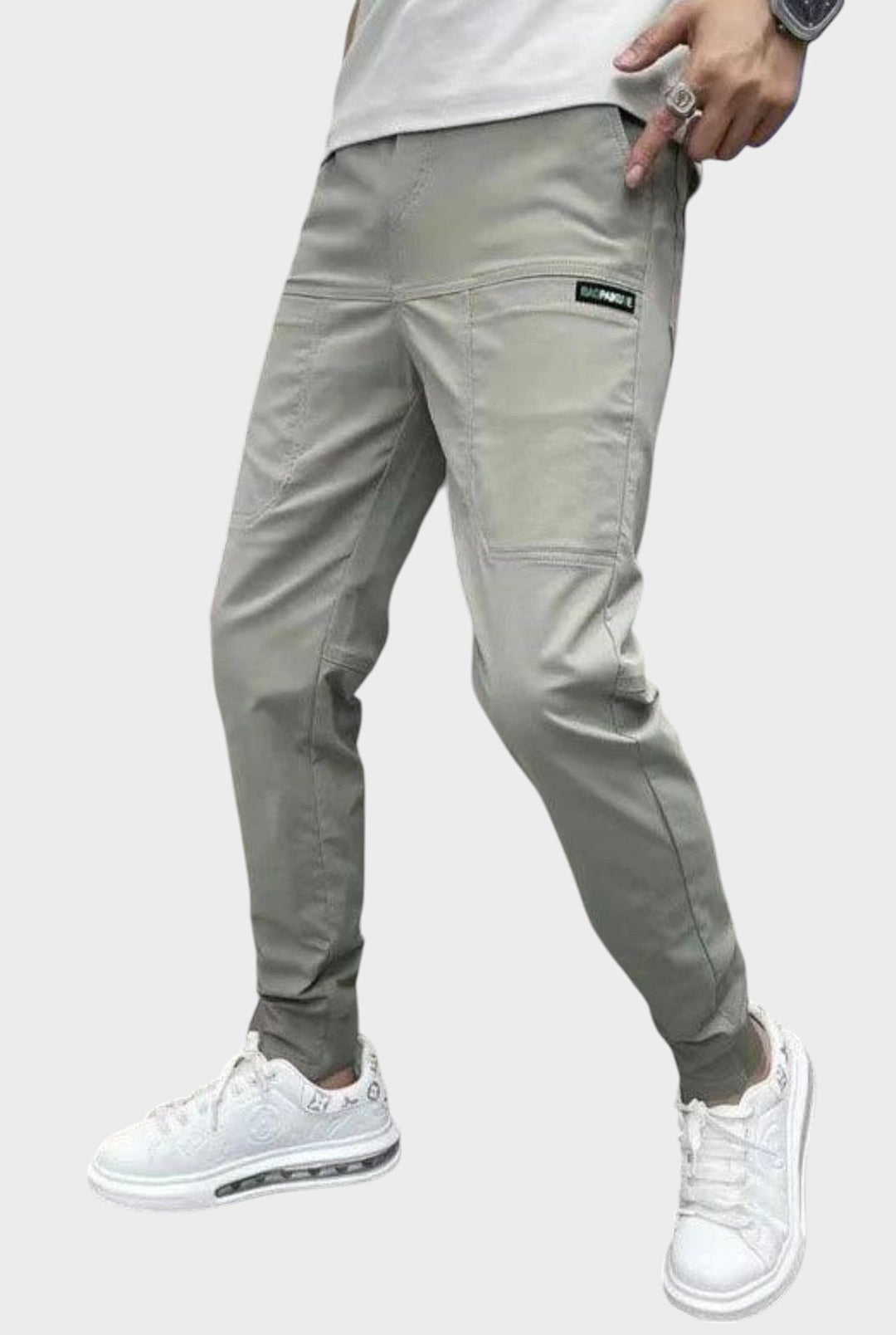 Tomás - Pantalons cargo élastiques
