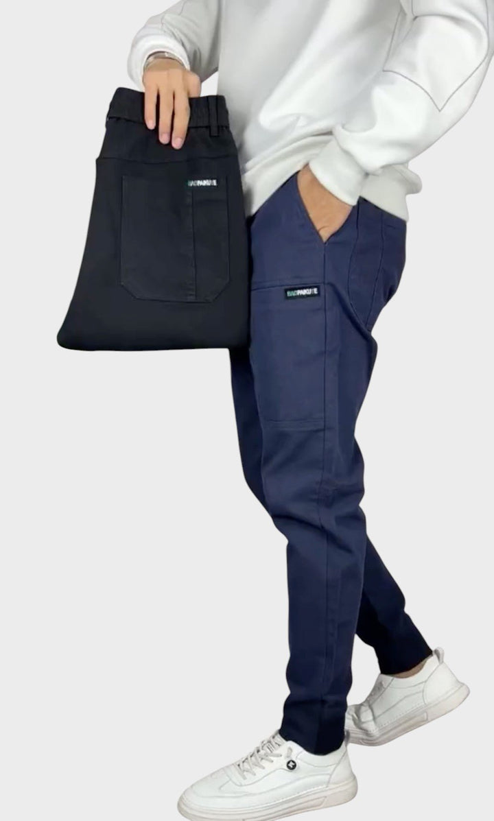Tomás - Pantalons cargo élastiques